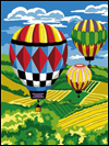 paint by number baloons