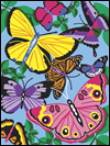 paint by number butterflies