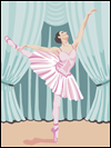 paint by number ballerina